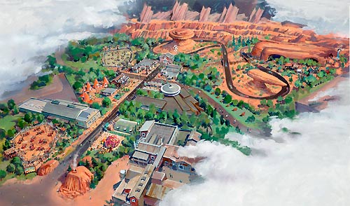 Cars Land On Track to open Summer 2012