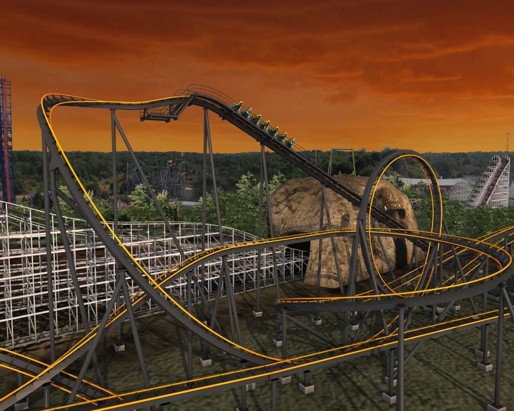 Six Flags America Introduces Apocalypse Roller Coaster