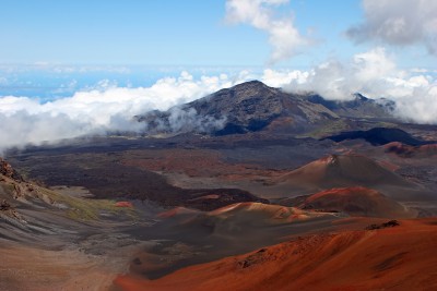 Beautiful Haleakala National Park Maui Island Hawaii