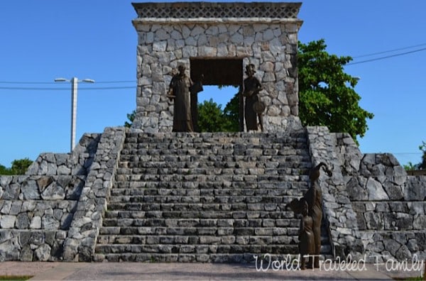 mayan pyramid san miguel cozumel