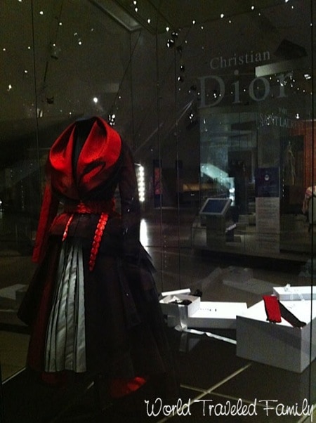 Royal Ontario Museum John Galliano's Passage # 5 gown