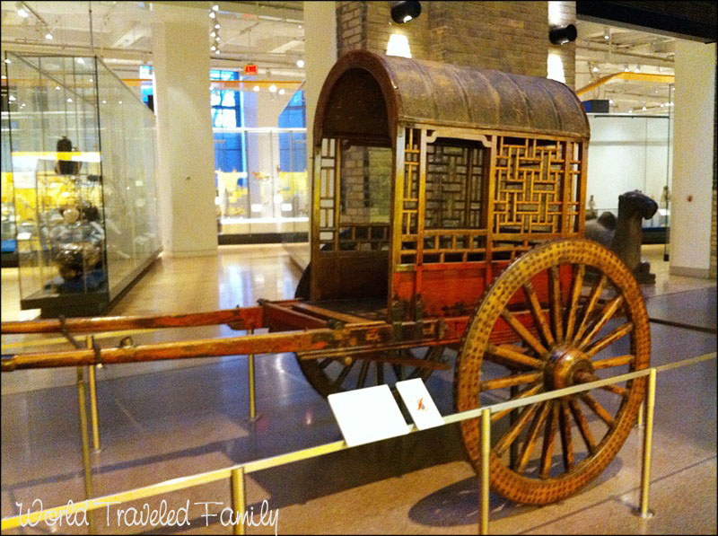 Royal Ontario Museum Qing Dynasy Carriage