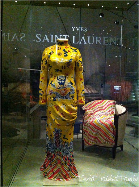 Royal Ontario Museum - Tom Ford for Yves Saint Laurent dress