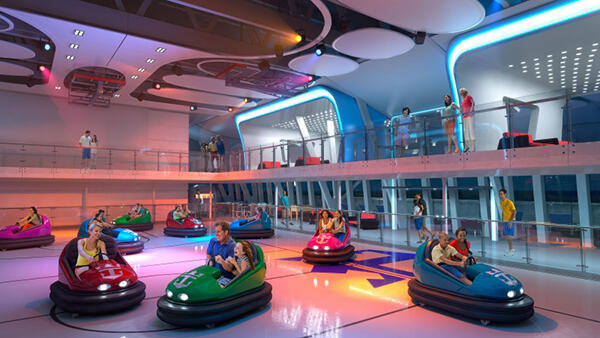 Quantum of the Seas - bumper cars