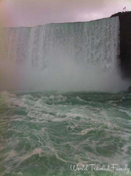 In the falls on the maid of the mist, Niagara Falls
