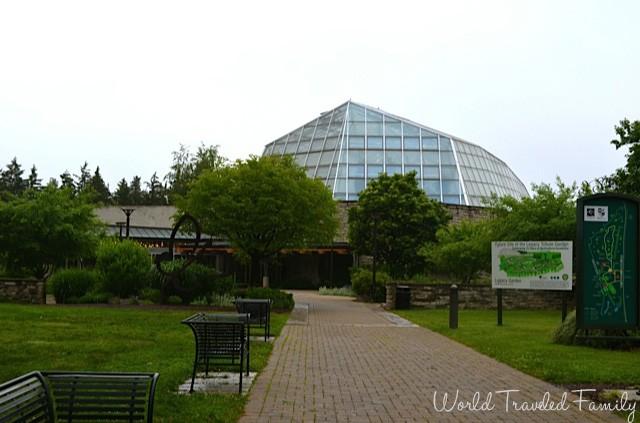 Niagara Butterfly Conservatory - entrance