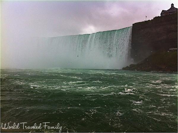 On the maid of the mist, Niagara Falls