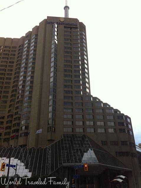 Intercontinental Toronto - from the street