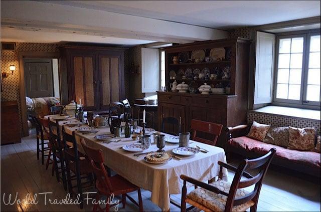 Dundurn Castle - Servants dining room