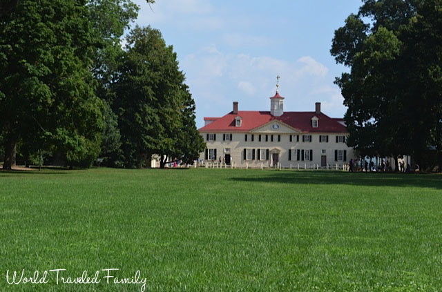 George Washington's Mount Vernon home