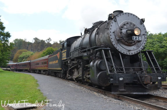 Western Maryland Scenic Railroad - in Frostburg