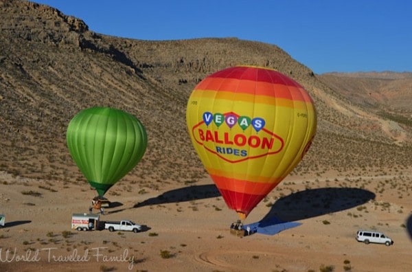 Landing - Vegas Balloon Ride