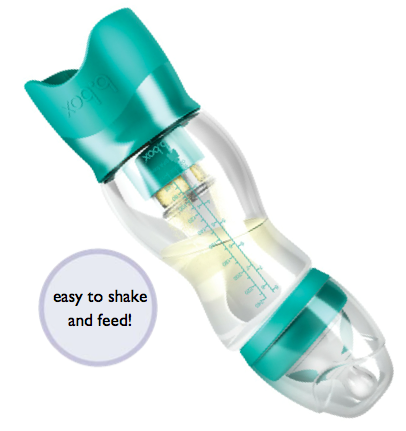 essential baby bottle + dispenser