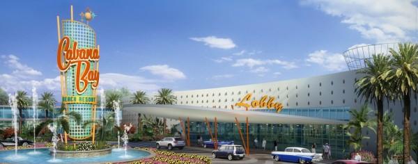 Loews Cabana Bay Hotel - front entrance