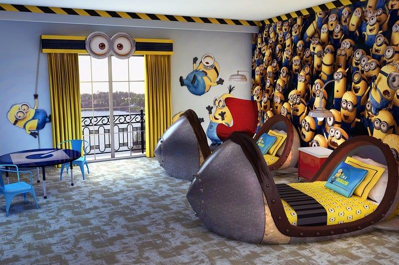 Loews Portofino Bay Hotel Debuts New Despicable Me-Inspired Kids’ Suites!