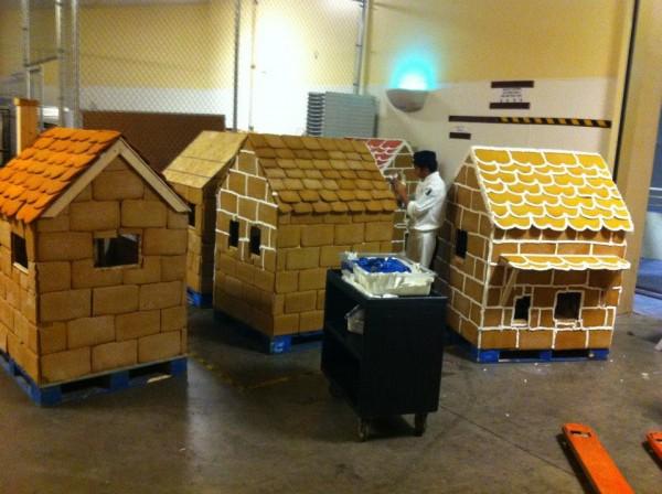 Chefs creating JW Marriott Desert Ridge Gingerbread Village