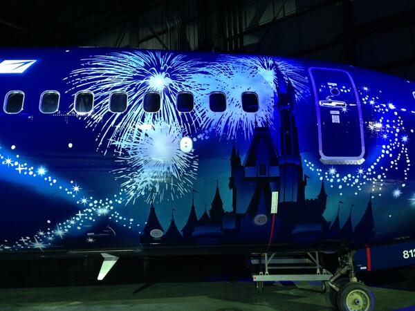 Westjet's Magic Plane