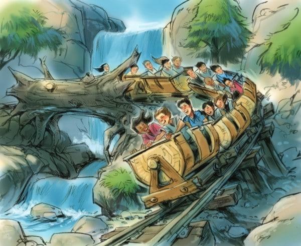 Seven Dwarfs Mine Train Coaster