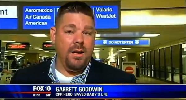 Airport hero Garrett Goodwin