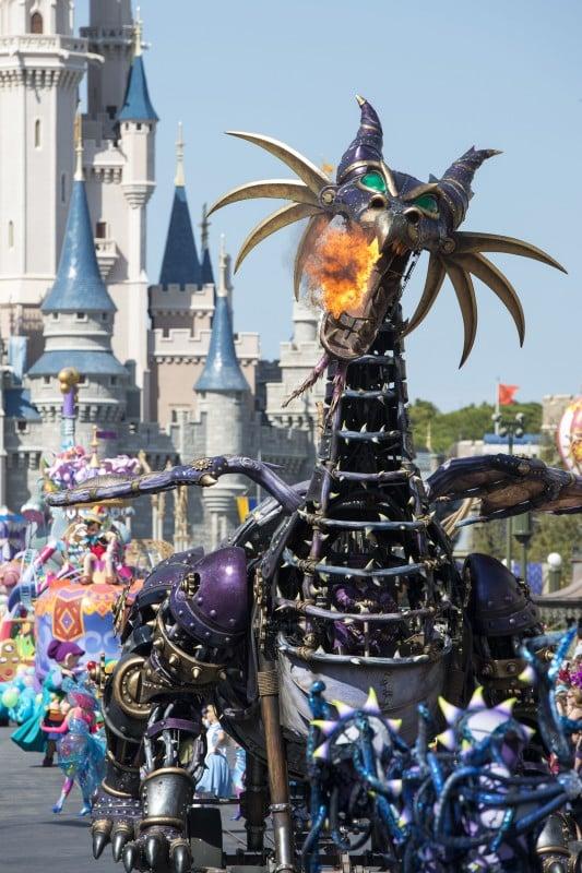 Disney Festival of Fantasy Parade Maleficent from Sleeping Beauty