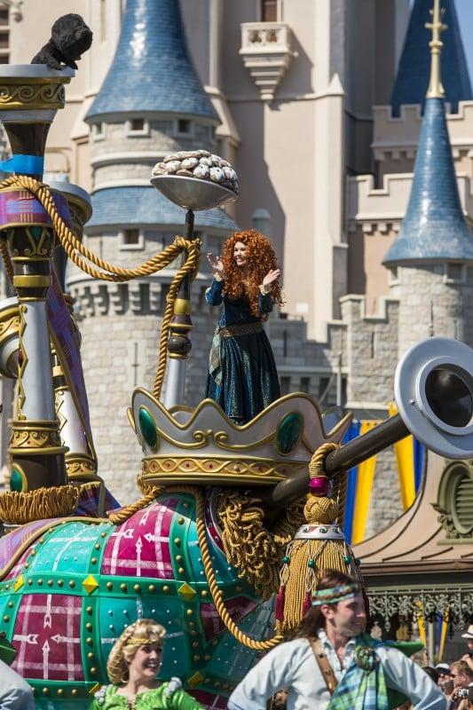 Disney Festival of Fantasy Parade brave
