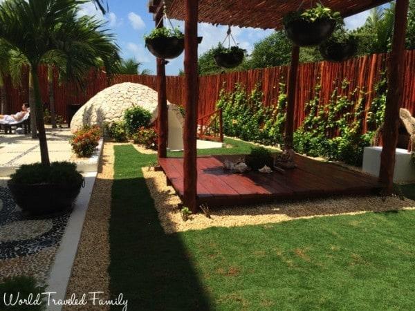 Naay Spa at Eldorado - outdoor meditation and temazcal