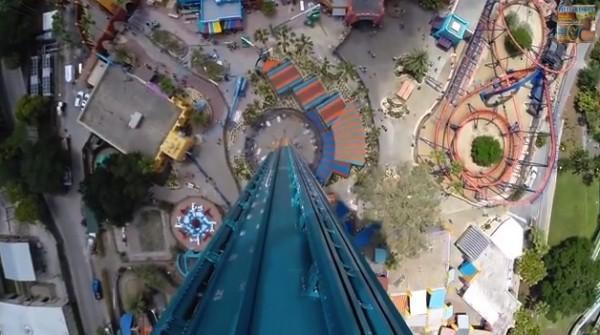Falcon's Fury from the top