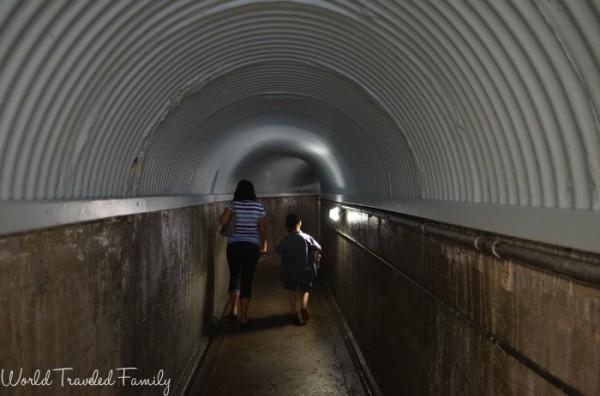 Tunnel to White Water Walk in Niagara Falls