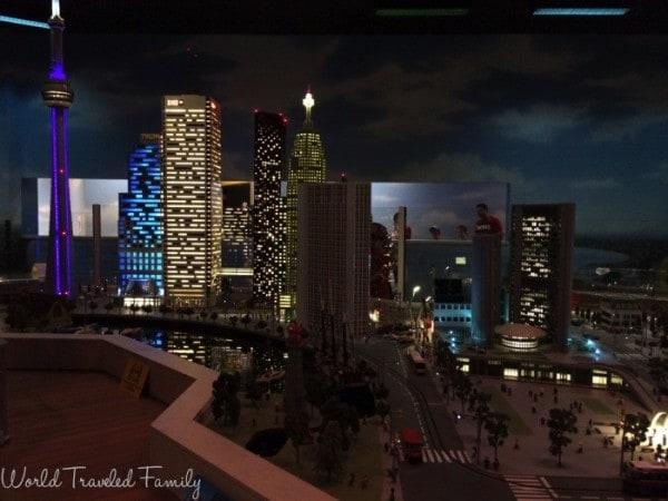 Legoland Discovery Center Toronto - Miniland At night