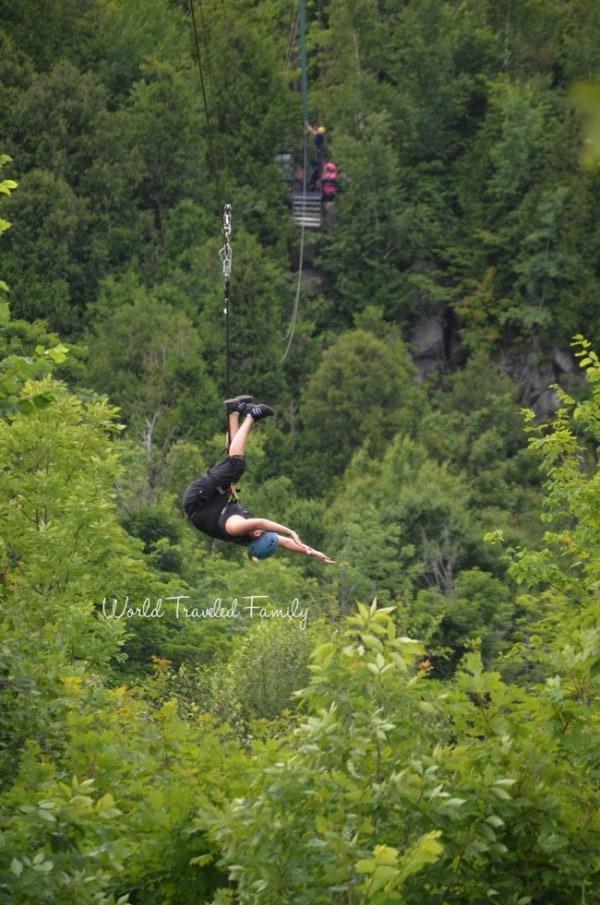 Ziplining - Collingwood scenice caves tour