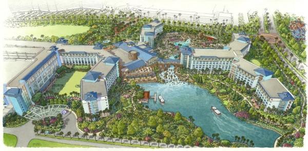 Loews Sapphire Falls Resort Rendering