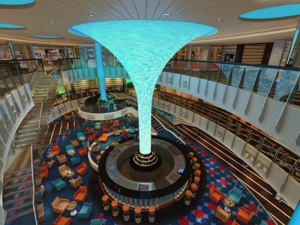 Carnival Vista Atrium wide