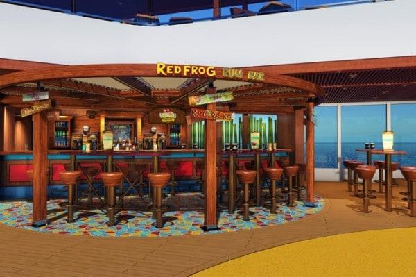 Carnival Vista Red Frog Pub