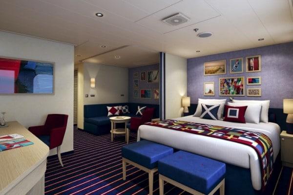 Carnival Vista family Harbor Suite