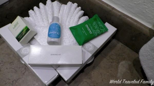 Buenaventura Grand Hotel and Spa Deluxe Room - bathroom lotions