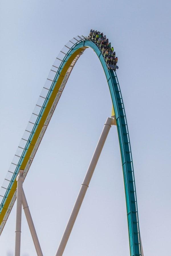 Fury 325 Carowinds  First Drop