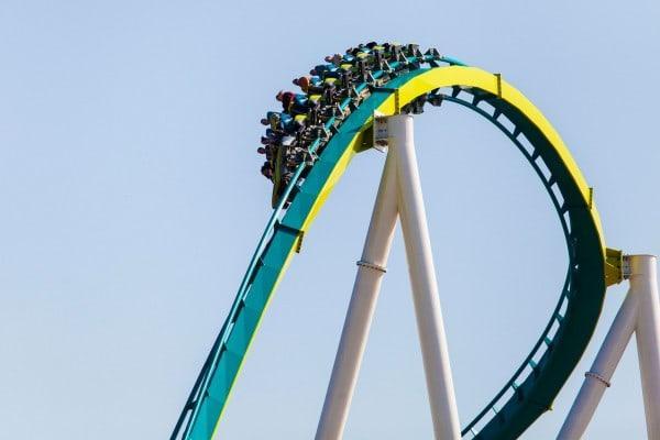 Fury 325 Carowinds  - turn