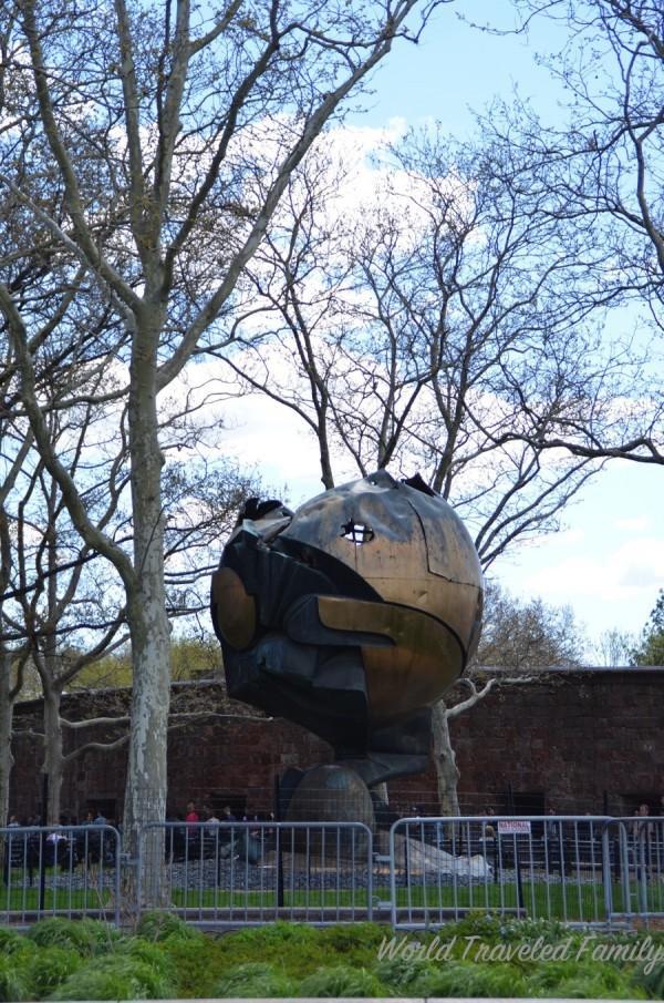 World Trade Center Sphere, Battery Park