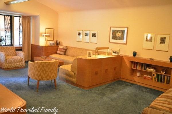 Edsel & Eleanor Ford House - the boy's lounge