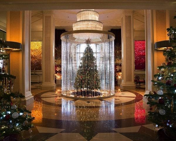 Christmas Display at the Beverly Wilshire Beverly Hills