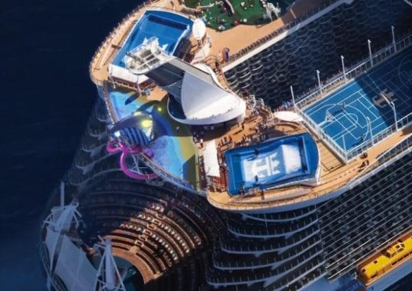 Harmony of the Seas - Abyss 100 ft slide