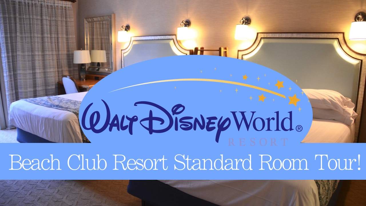 Disney's Beach Club Resort Standard Room Tour