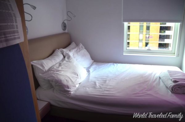 Yotel NYC Cabin Review - Bed