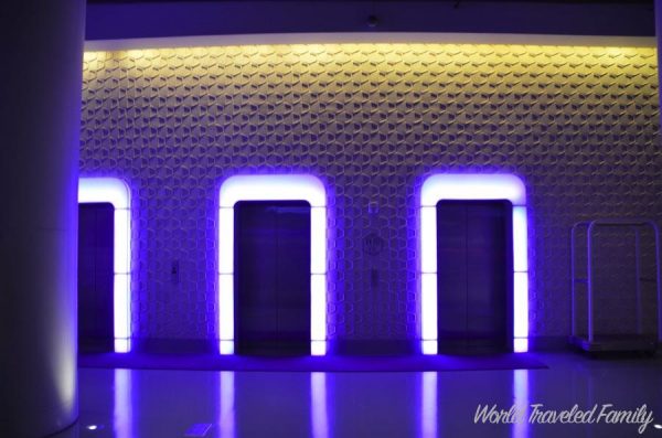 Yotel NYC Cabin Review - elevators