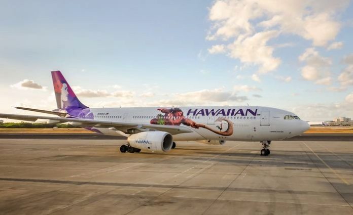 Hawaiian Airlines Reveals First of three “Moana”- Themed Airbus A330 ...