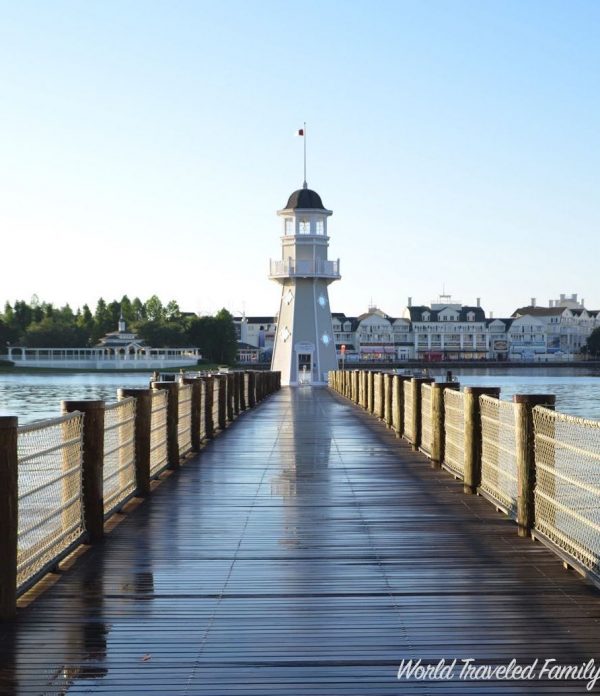 Disney's beach club pier