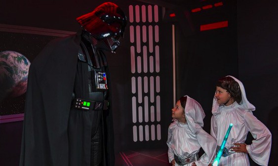 Star Wars Day At Sea - meeting Darth Vader
