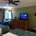 Walt Disney World Port Orleans Riverside standard room - TV hutch