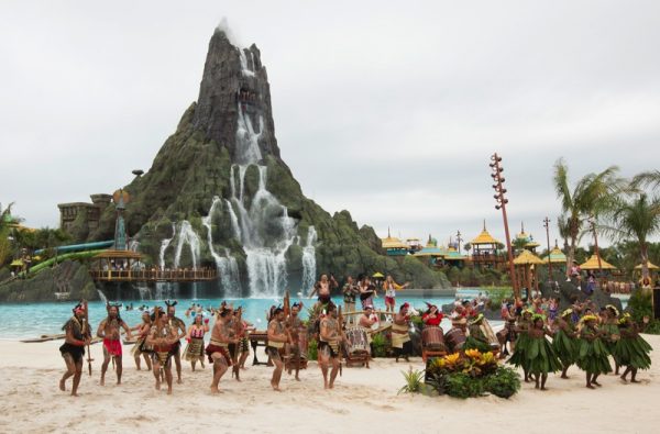 Universal Orlando's new South Pacific themed water park Volcano Bay