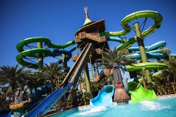 Universal Orlando's new South Pacific themed water park Volcano Bay - Taniwha Tubes